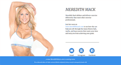 Desktop Screenshot of meredithmack.com